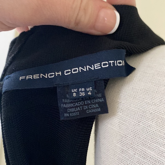 French Connection bandage dress - black size 4 - Picture 7 of 8